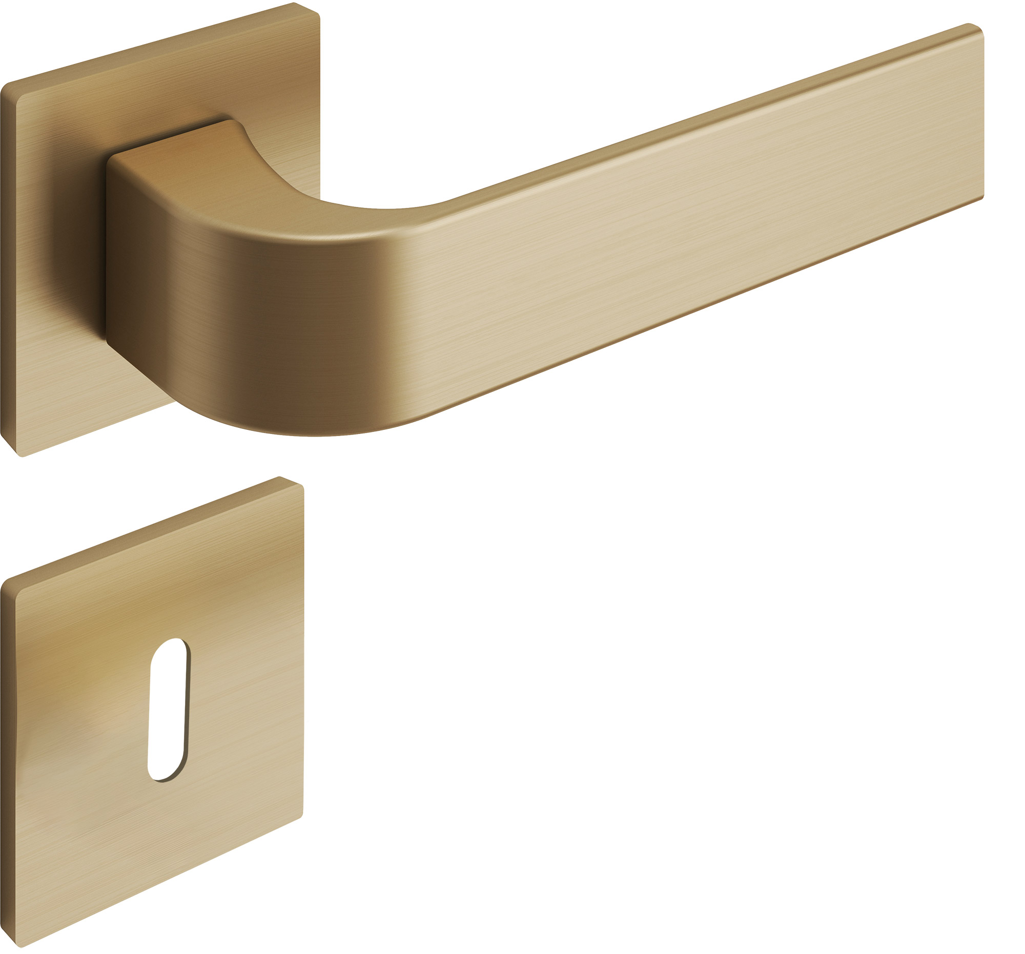 Q29 MM Türklinke Messing matt gold