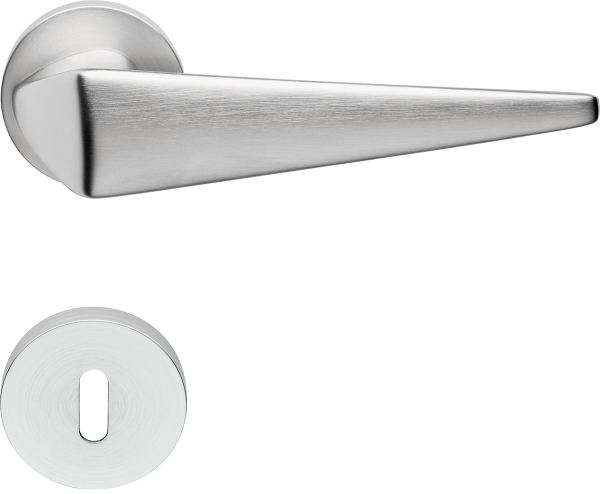 R38 Türgriff Chrom matt gebürstet