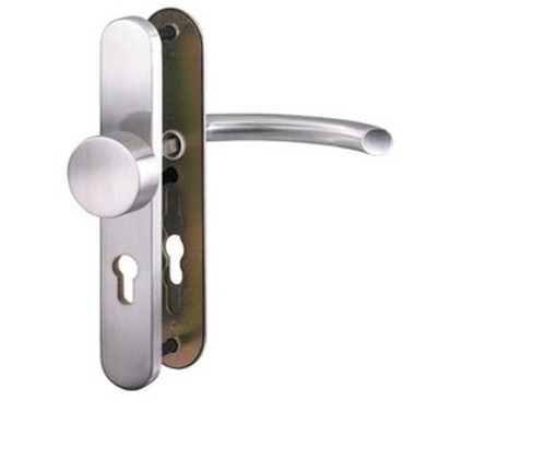 Q13 Türdrücker Edelstahl quadratisch